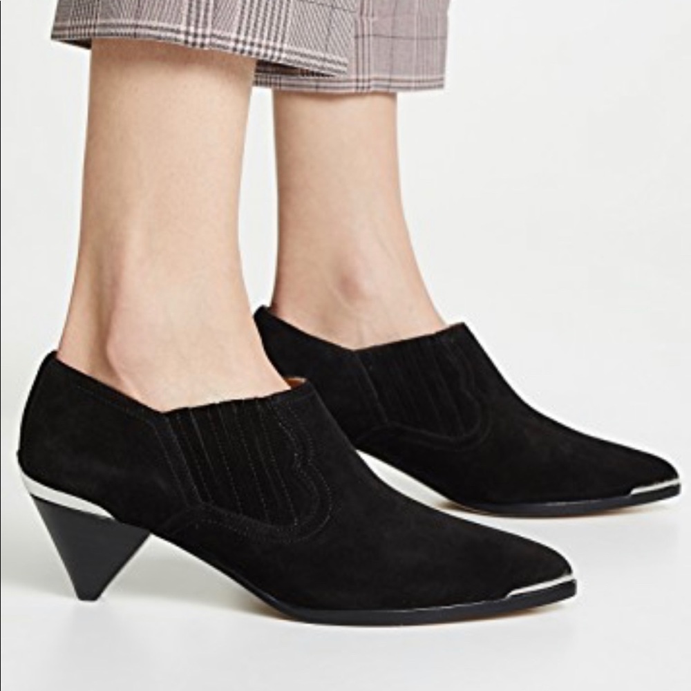 Joie baler ankle booties black sz 38.5